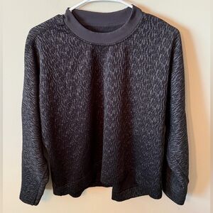 Lululemon Perfectly Oversized Textured Jacquard Crewneck Pullover